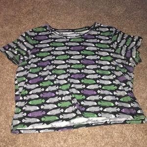 fish crop top